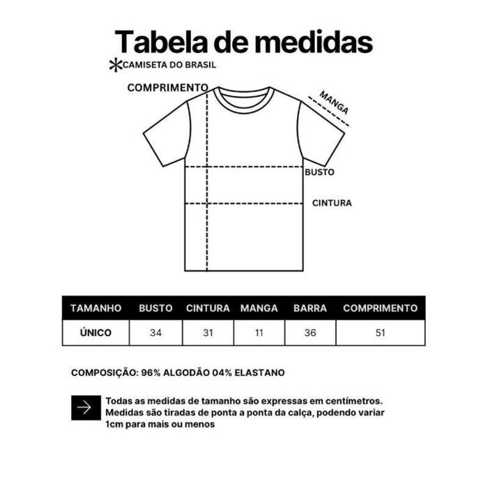 Camiseta Feminina Brasil Bordado